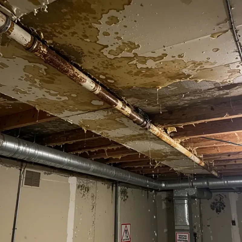 Ceiling Water Damage Repair in Shawnee, KS